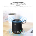 Haut-parleurs bluetooth sans fil portables avec haut-parleur 5W